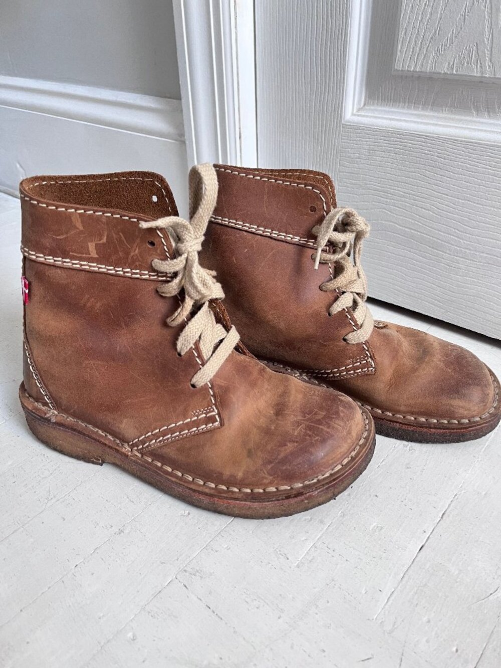 Duckfeet Fåborg Brown Leather Boots Women EU 38 US 7.5-8